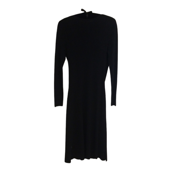 BCBG Max Azria Black Knit L/S Dress - Picture 3 of 6